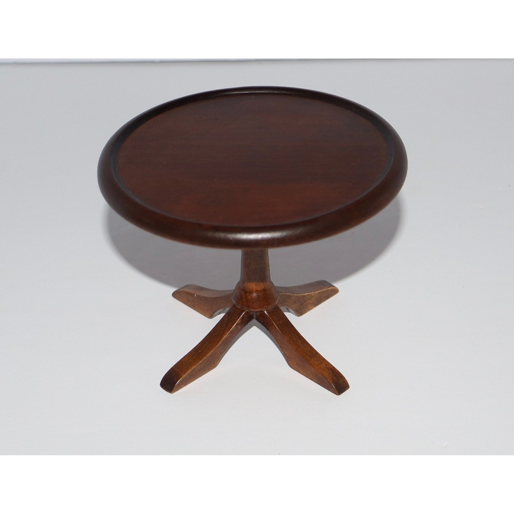 Angelina Ballerina American Girl Pleasant Wood Pedestal Living Parlor Table 2000 - Picture 3 of 9